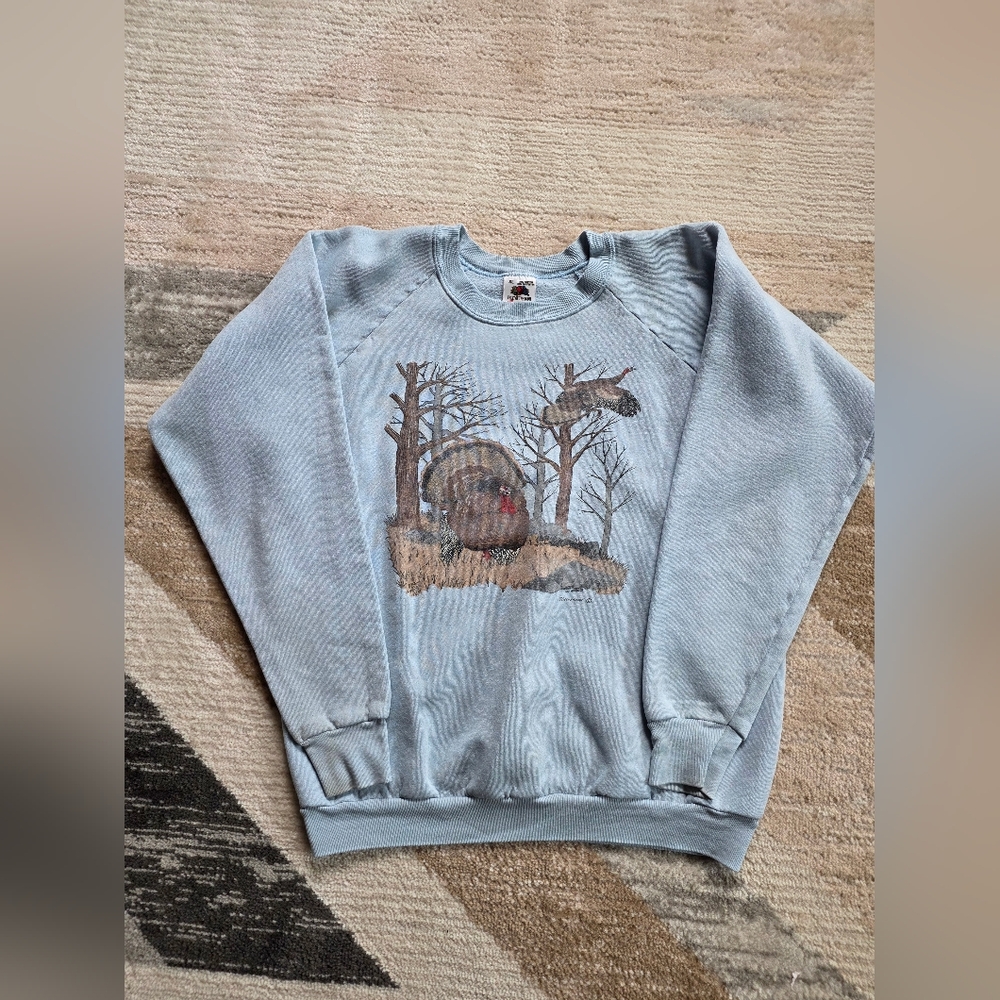 Full Strut Baby Blue Sweatshirt